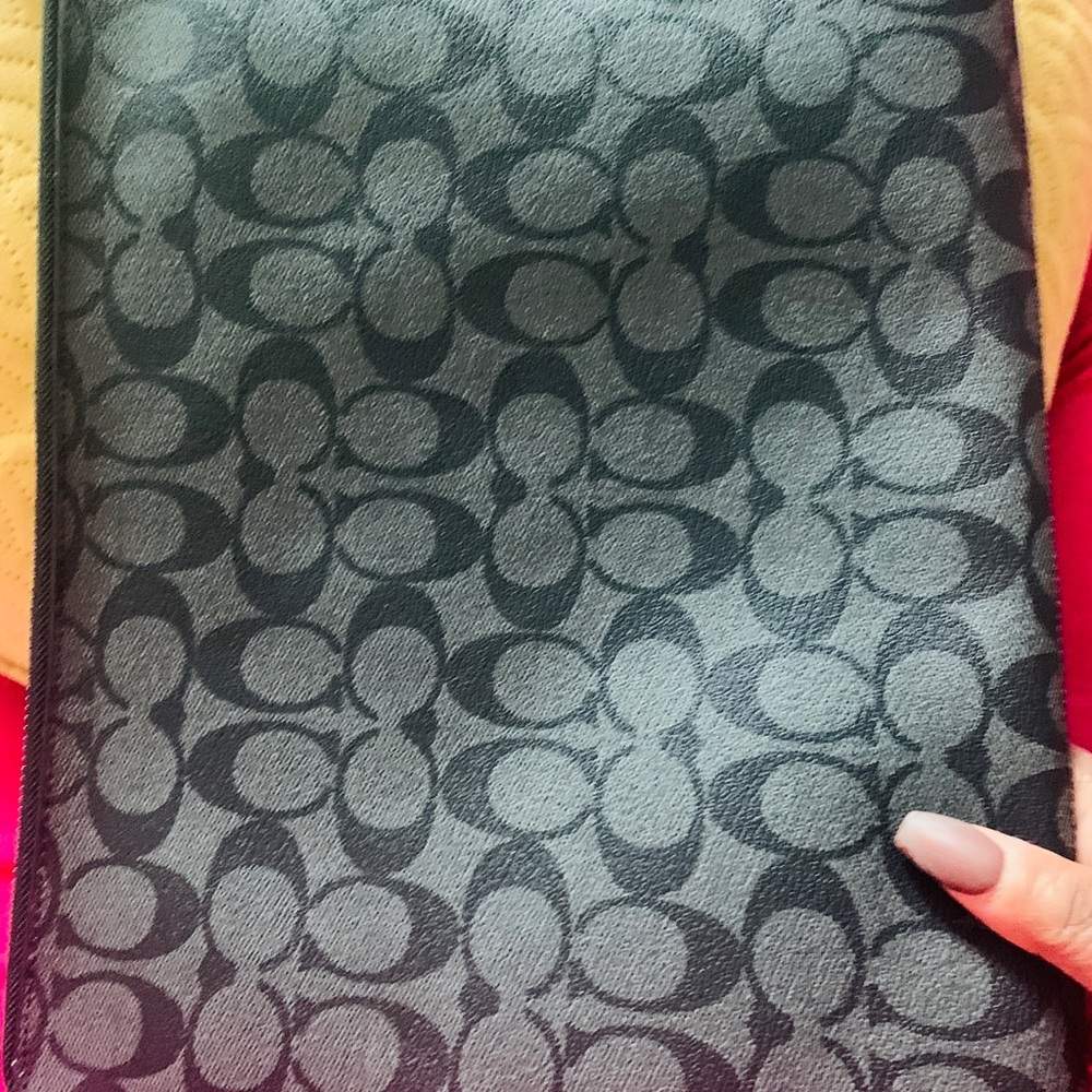 Coach Signature Laptop Bag Portfolio